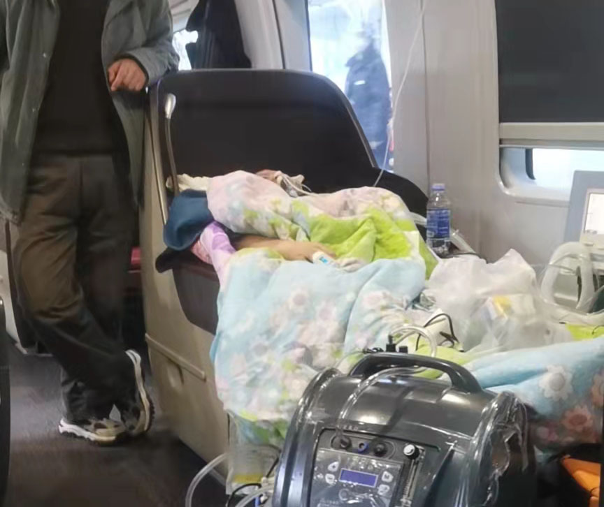 共青城市高铁转运